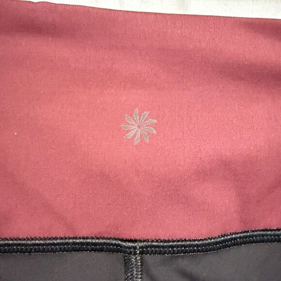 Athleta Colorblock Crunch 7/8 Tight Size M - Picture 4 of 9